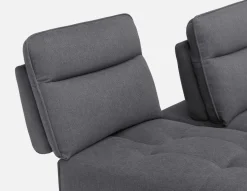 SIMON 2-pc modular interchangeable sofa