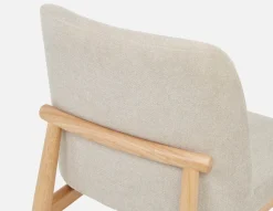 SOLENE modern scandinavian dining chair