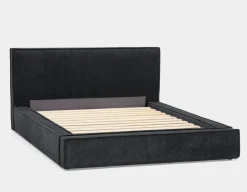 SORGUE upholstered king size bed with storage