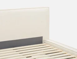 SORGUE upholstered king size bed with storage