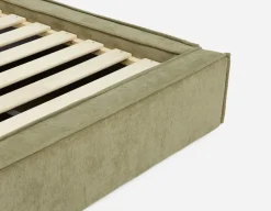 SORGUE upholstered king size bed with storage