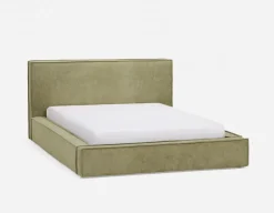 SORGUE upholstered king size bed with storage