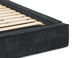 SORGUE upholstered queen size bed with storage