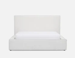 SORGUE upholstered queen size bed with storage