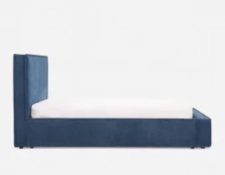 SORGUE upholstered queen size bed with storage