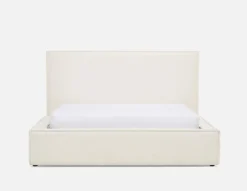 SORGUE upholstered queen size bed with storage