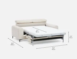 SOVA minimalist contemporary sofa-bed