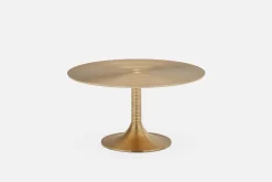 SPIRA aluminum coffee table 77 cm