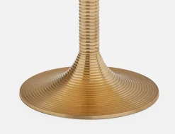 SPIRA aluminum coffee table 77 cm