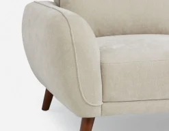 STEF mid-century modern loveseat