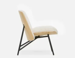 STEPHANE contemporary accent bentwood chair