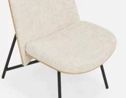 STEPHANE contemporary accent bentwood chair