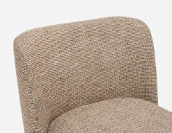 STIOLO accent chair with interchangeable drink stand