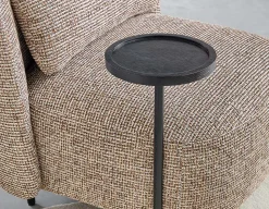 STIOLO accent chair with interchangeable drink stand