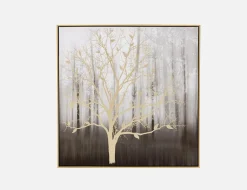 STROMM framed hand embellished giclée 83 cm x 83 cm