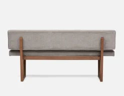 SYLVIA bench with tufted backrest