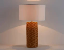 TANAKE rattan table lamp 69cm height