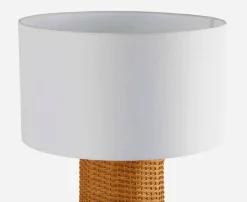 TANAKE rattan table lamp 69cm height
