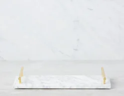 TARA marble tray 36 cm x 16 cm