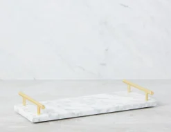 TARA marble tray 36 cm x 16 cm