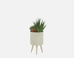 TAWNEY artificial potted plant 25 cm