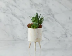 TAWNEY artificial potted plant 25 cm