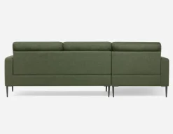 TERESA contemporary left-facing sectional sofa