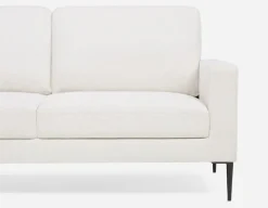 TERESA contemporary left-facing sectional sofa