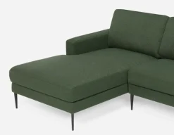 TERESA contemporary left-facing sectional sofa