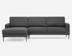 TERESA contemporary left-facing sectional sofa