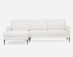 TERESA contemporary left-facing sectional sofa