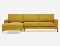 TERESA contemporary left-facing sectional sofa