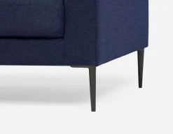 TERESA contemporary left-facing sectional sofa