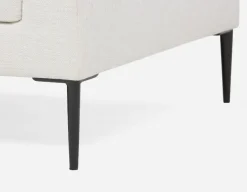 TERESA contemporary left-facing sectional sofa