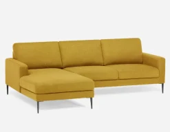 TERESA contemporary left-facing sectional sofa