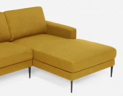 TERESA modern right-facing sectional sofa