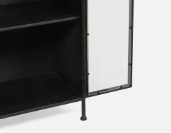 TETRA industrial vintage iron cabinet 184 cm
