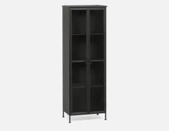 TETRA industrial vintage iron cabinet 184 cm