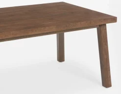THESSALIA distressed solid mango wood large dining table 240 cm