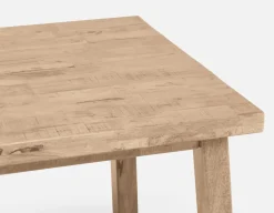 THESSALIA distressed solid mango wood large dining table 240 cm