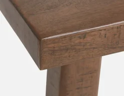 THESSALIA distressed solid mango wood large dining table 240 cm