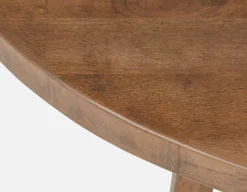 THESSALIA distressed solid mango wood dining table 150 cm
