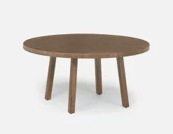 THESSALIA distressed solid mango wood dining table 150 cm