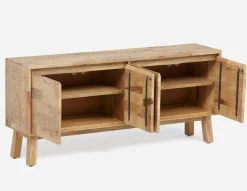 THESSALIA distressed solid mango wood sideboard