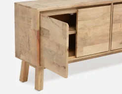 THESSALIA distressed solid mango wood sideboard
