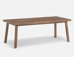 THESSALIA rustic farmhouse distressed solid mango wood dining table 200 cm