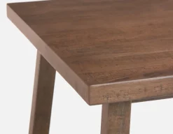 THESSALIA rustic farmhouse distressed solid mango wood dining table 200 cm