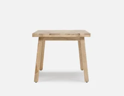 THESSALIA rustic farmhouse distressed solid mango wood dining table 150 cm