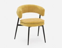 TIVOLI modern contemporary dining chair on casters