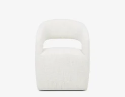 TIVOLI modern contemporary dining chair on casters